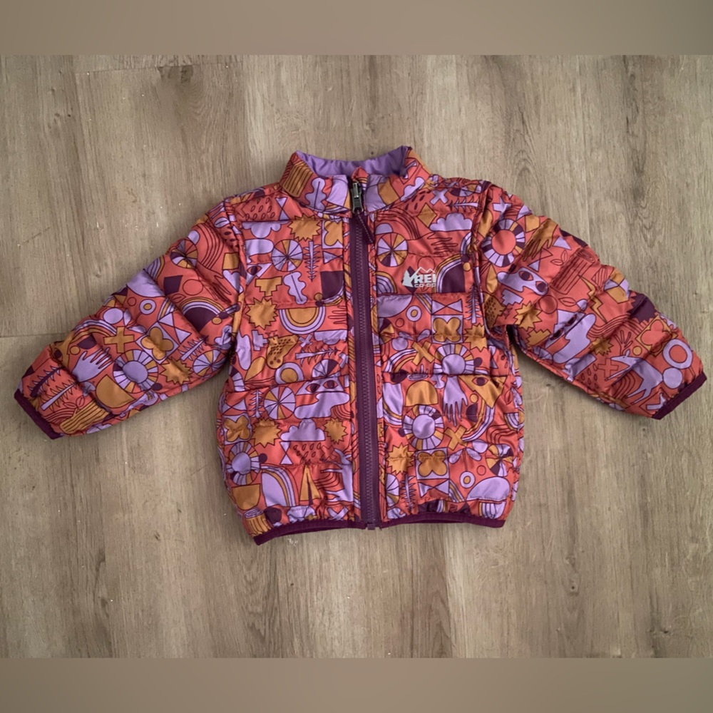 3T Reversible REI puffer jacket